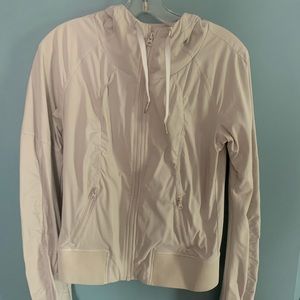 Lululemon Off White Lightweight Hoodie jacket